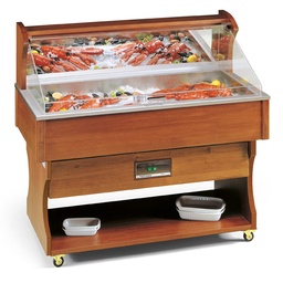 [ISOLA FISHING] Bufetový stôl na ryby s integrovaným výrobníkom ľadovej drte